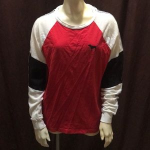 Pink long sleeved shirt